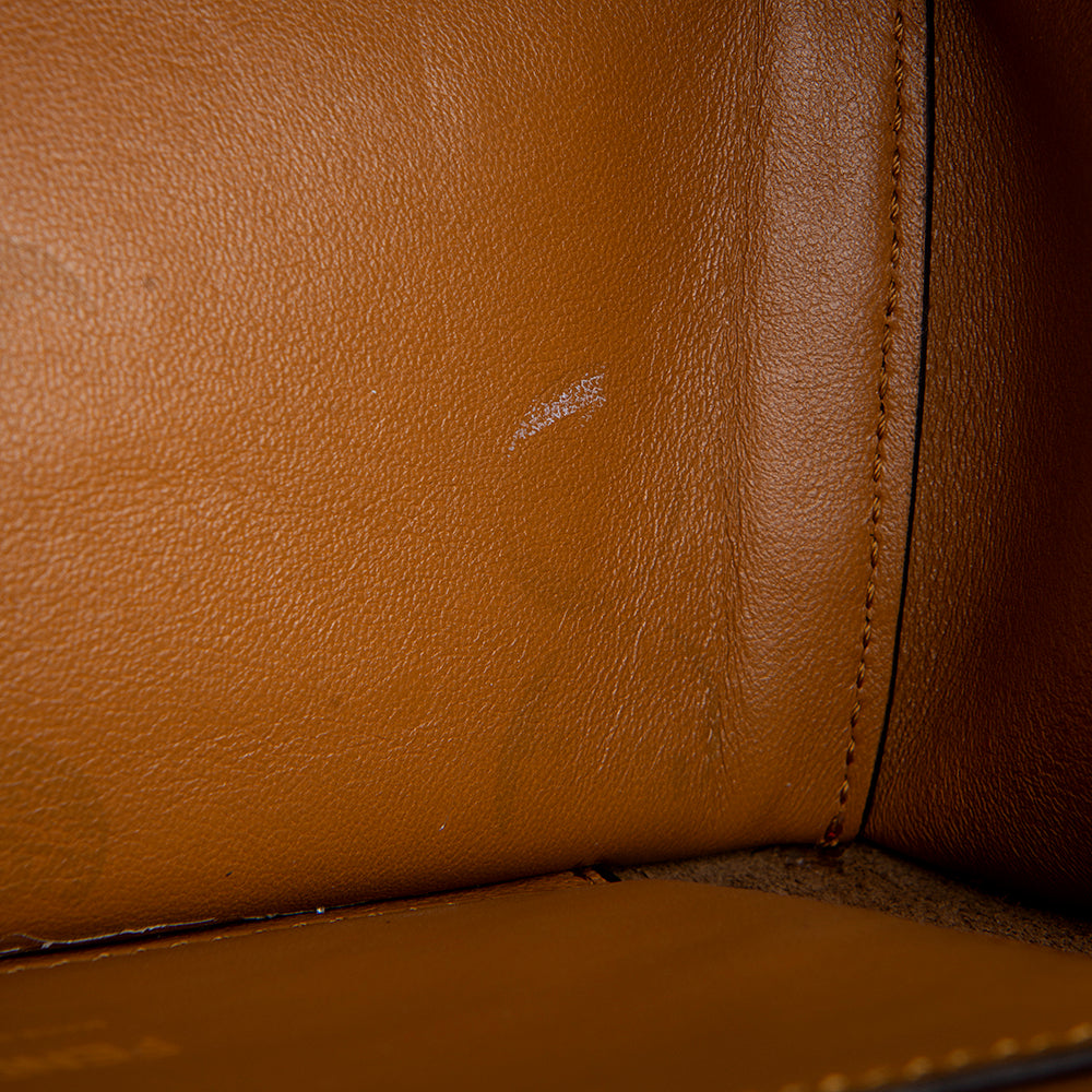 Fendi Leather Kan U Grace Small Crossbody Bag (SHF-12292)