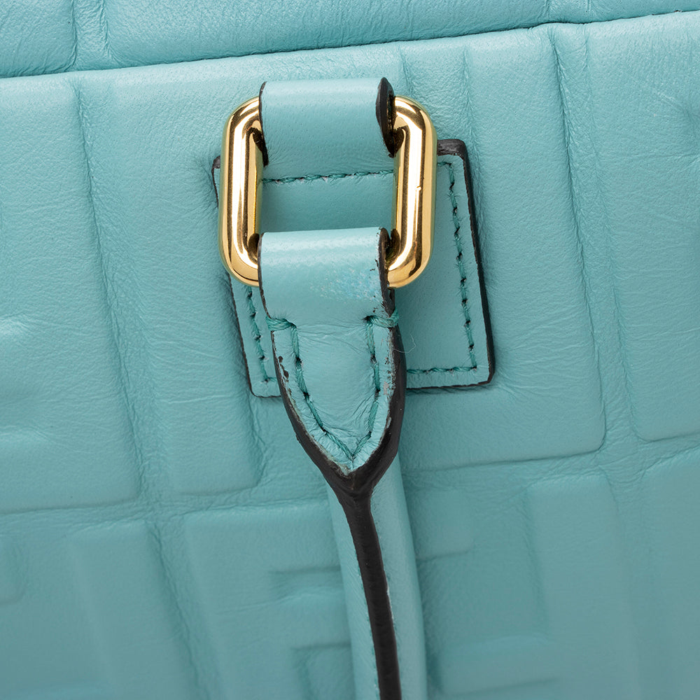 Fendi Leather Large Boston Satchel (SHF-17553)