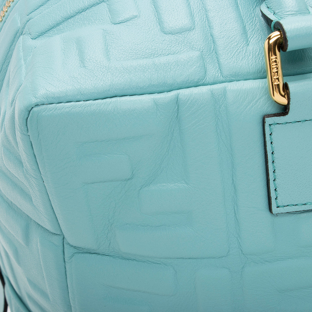 Fendi Leather Large Boston Satchel (SHF-17553)