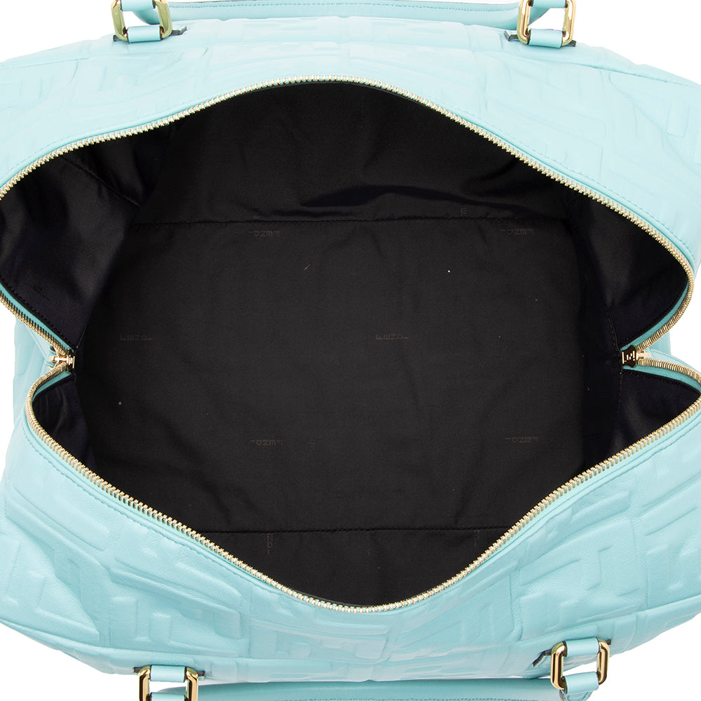 Fendi Leather Large Boston Satchel (SHF-17553)