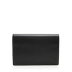 Fendi Embossed Vitello King Logo Wallet on Chain (SHF-23qfv8)