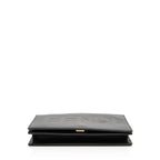 Fendi Embossed Vitello King Logo Wallet on Chain (SHF-23qfv8)