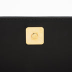 Fendi Embossed Vitello King Logo Wallet on Chain (SHF-23qfv8)