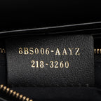 Fendi Embossed Vitello King Logo Wallet on Chain (SHF-23qfv8)