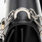 Fendi Leather Monster Eyes Kan I Medium Shoulder Bag (SHF-16010)