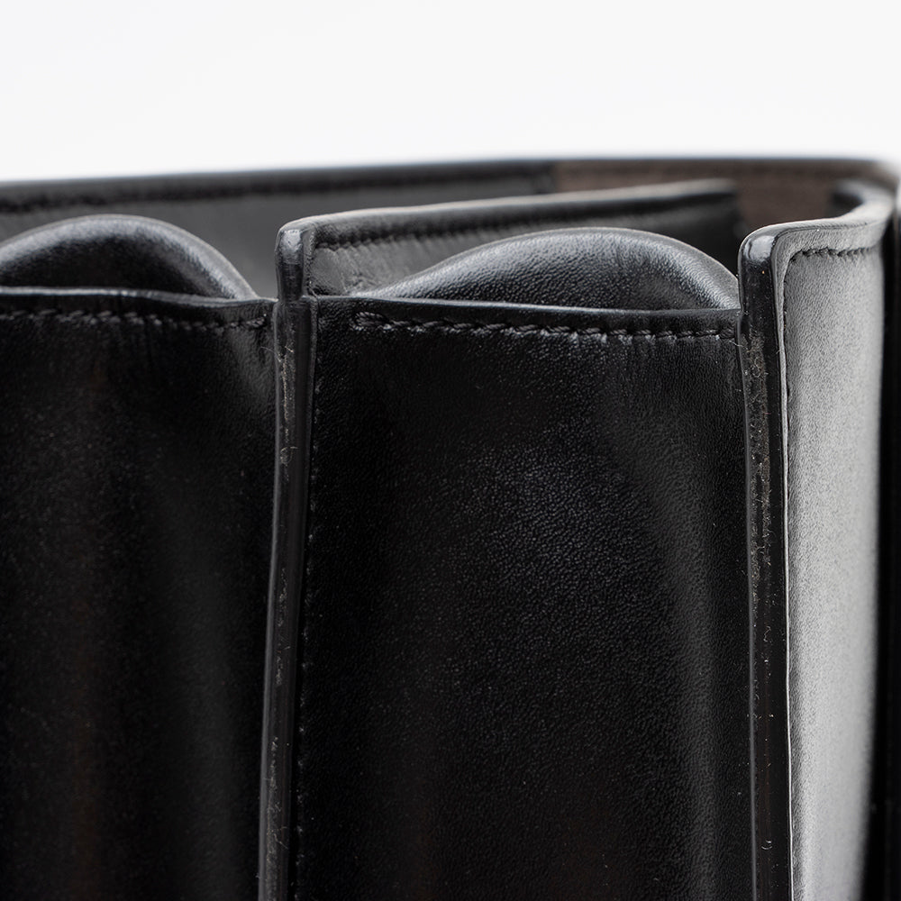 Fendi Leather Monster Eyes Kan I Medium Shoulder Bag (SHF-16010)