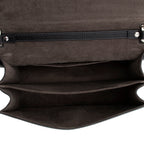 Fendi Leather Monster Eyes Kan I Medium Shoulder Bag (SHF-16010)