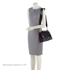 Fendi Leather Monster Eyes Kan I Medium Shoulder Bag (SHF-16010)