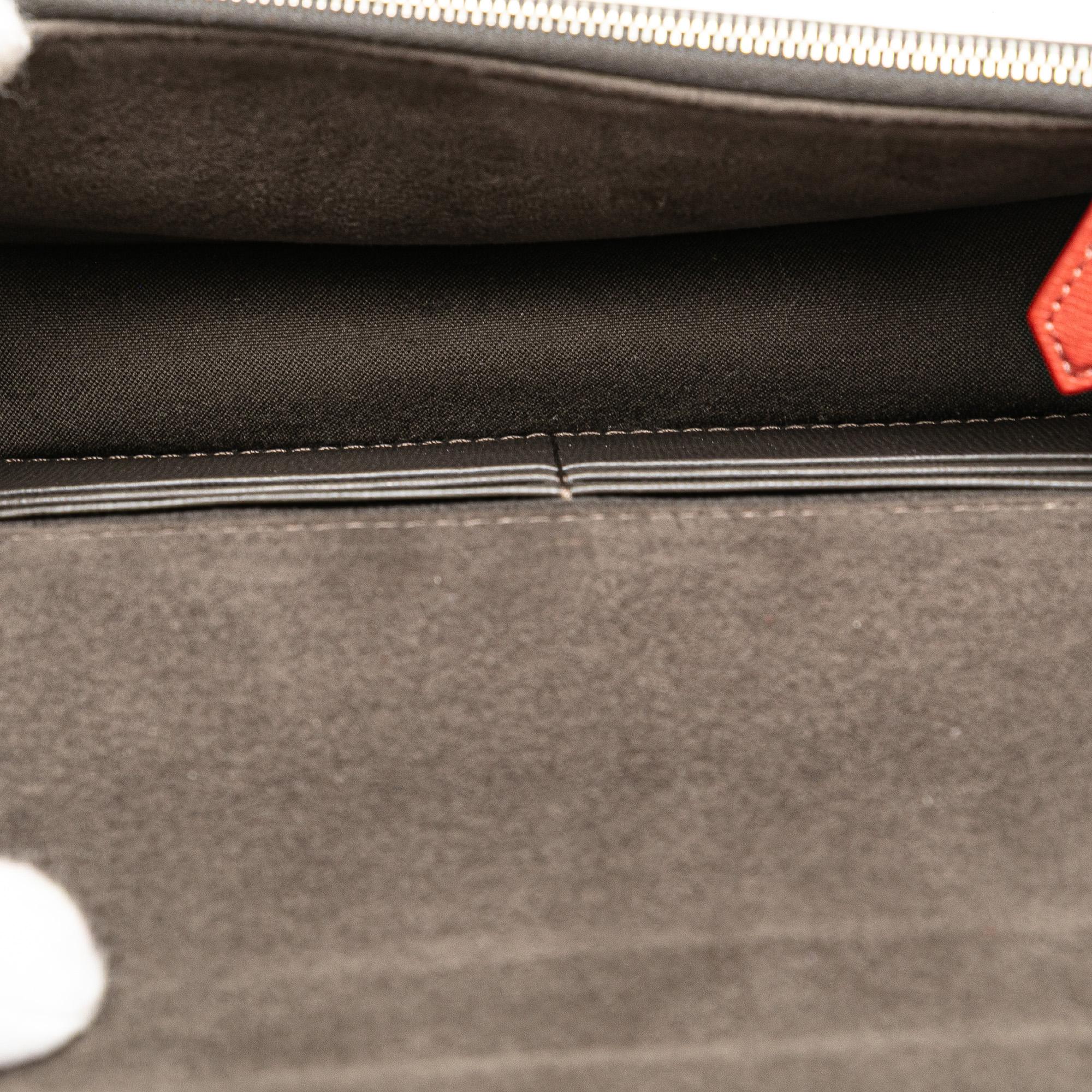 Fendi Leather Monster Eyes Wallet On Chain
