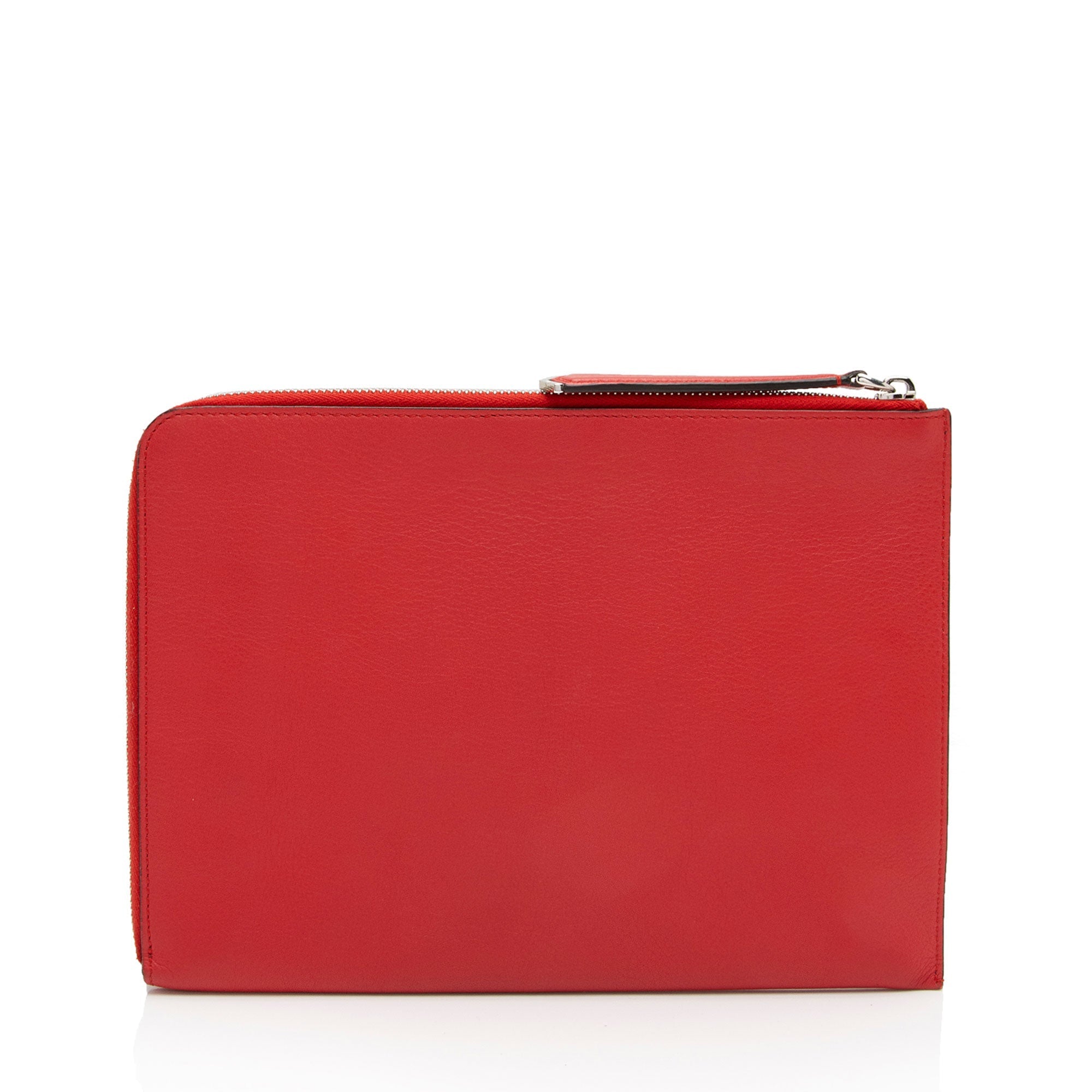 Fendi Leather Monster Zip Clutch (SHF-1L3C25)