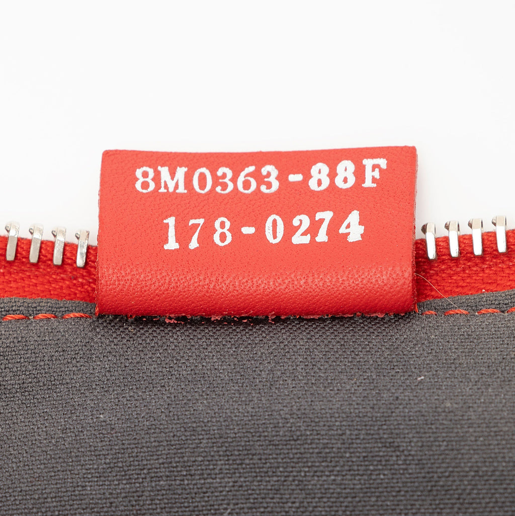 Fendi Leather Monster Zip Clutch (SHF-1L3C25)