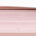 Fendi Leather Multicolor Studded Zip Around Wallet (SHF-17219)