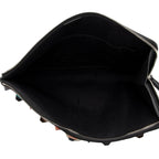 Fendi Leather Multicolor Studded Zip Pouch (SHF-p0OjB0)