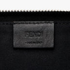 Fendi Leather Multicolor Studded Zip Pouch (SHF-p0OjB0)