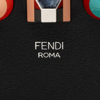 Fendi Leather Multicolor Studded Zip Pouch (SHF-p0OjB0)