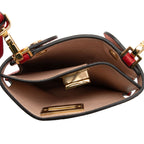 Fendi Leather Peek A Phone Pouch Crossbody (SHF-aRr6gZ)