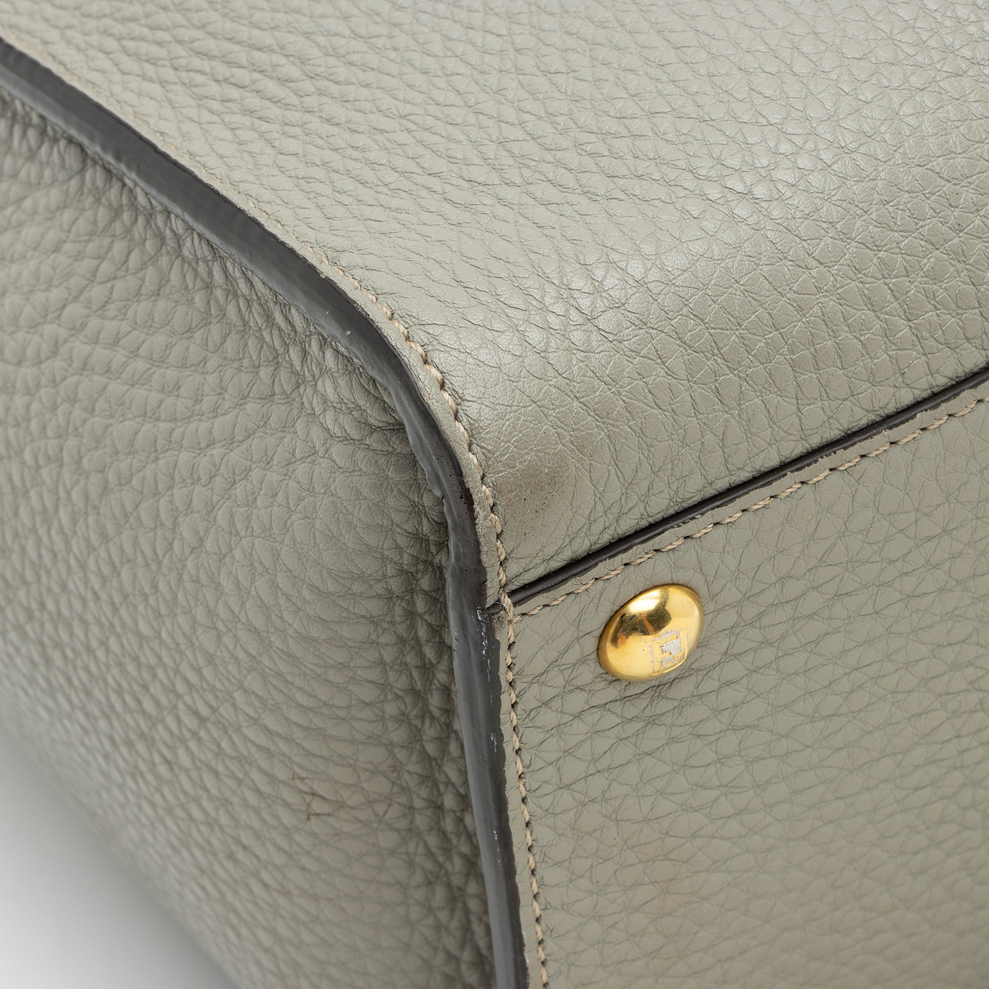 Fendi Leather Peekaboo X Lite Medium Satchel (SHF-oEYida)