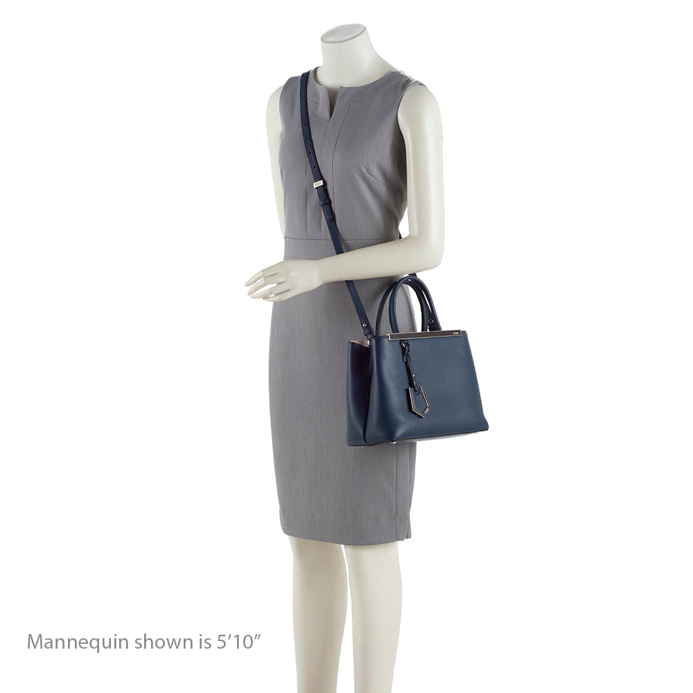 Fendi Leather Petite 2Jours Tote (SHF-18866)