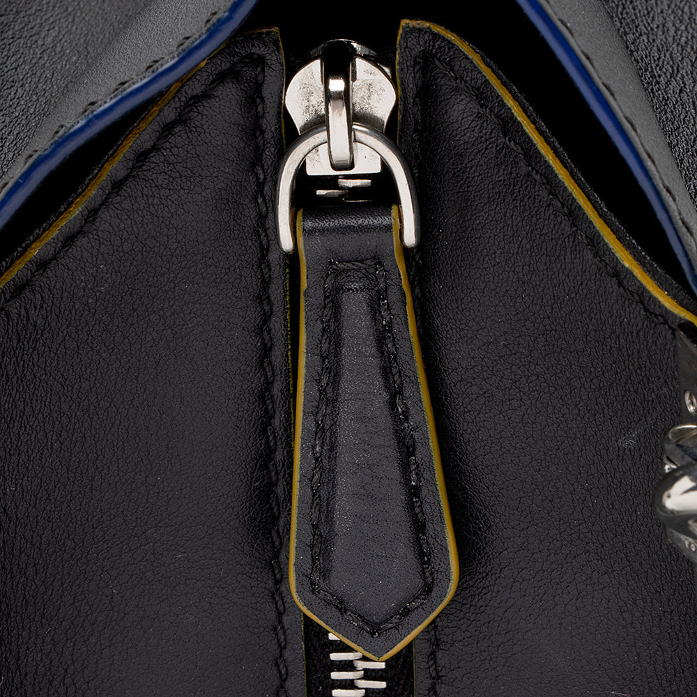 Fendi Leather Petite 2Jours Tote (SHF-20185)