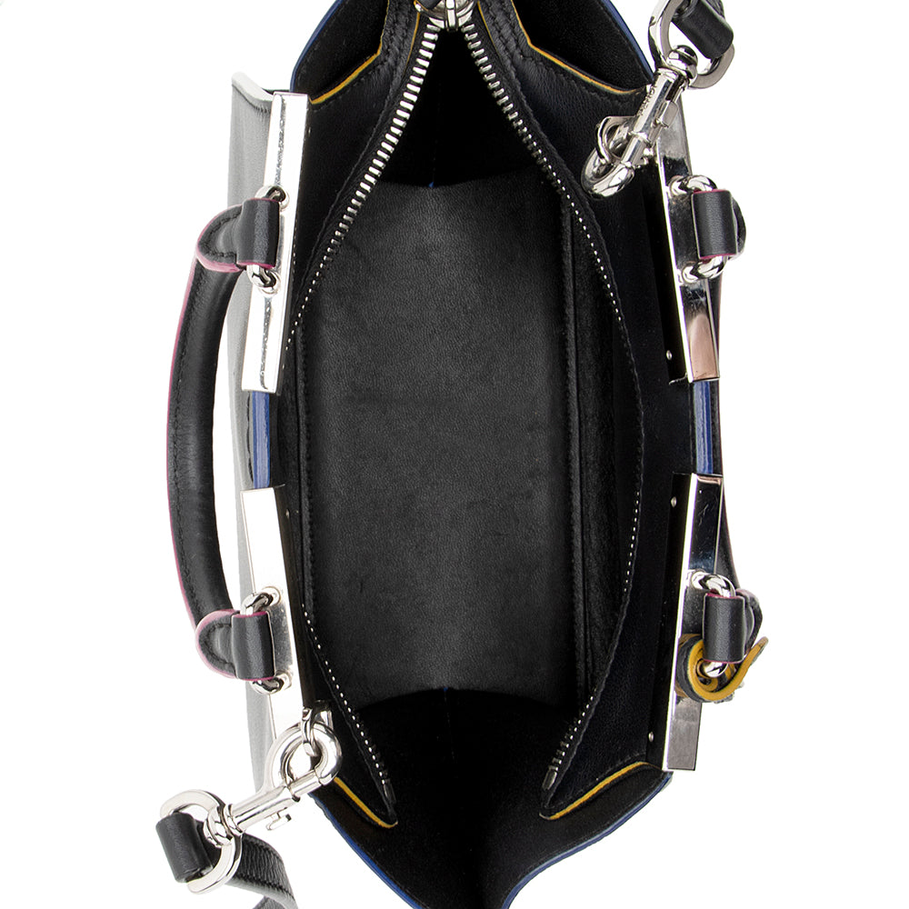 Fendi Leather Petite 2Jours Tote (SHF-20185)