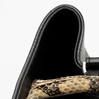 Fendi Leather Python Flowerland Petite 2Jours Tote (SHF-Gcyu5G)