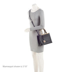 Fendi Leather Python Flowerland Petite 2Jours Tote (SHF-Gcyu5G)