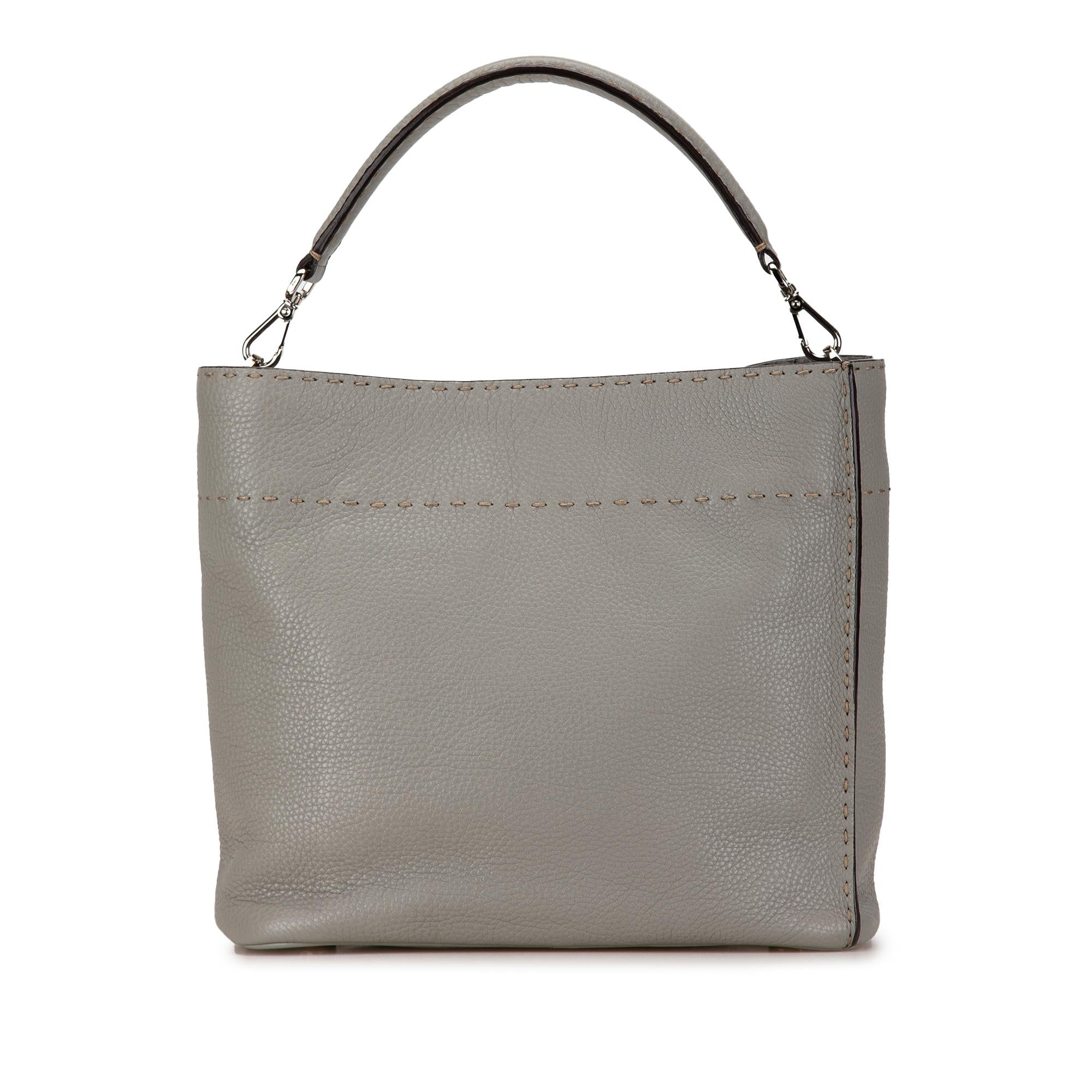 Fendi Leather Selleria Anna Satchel (SHG-olUVO5)