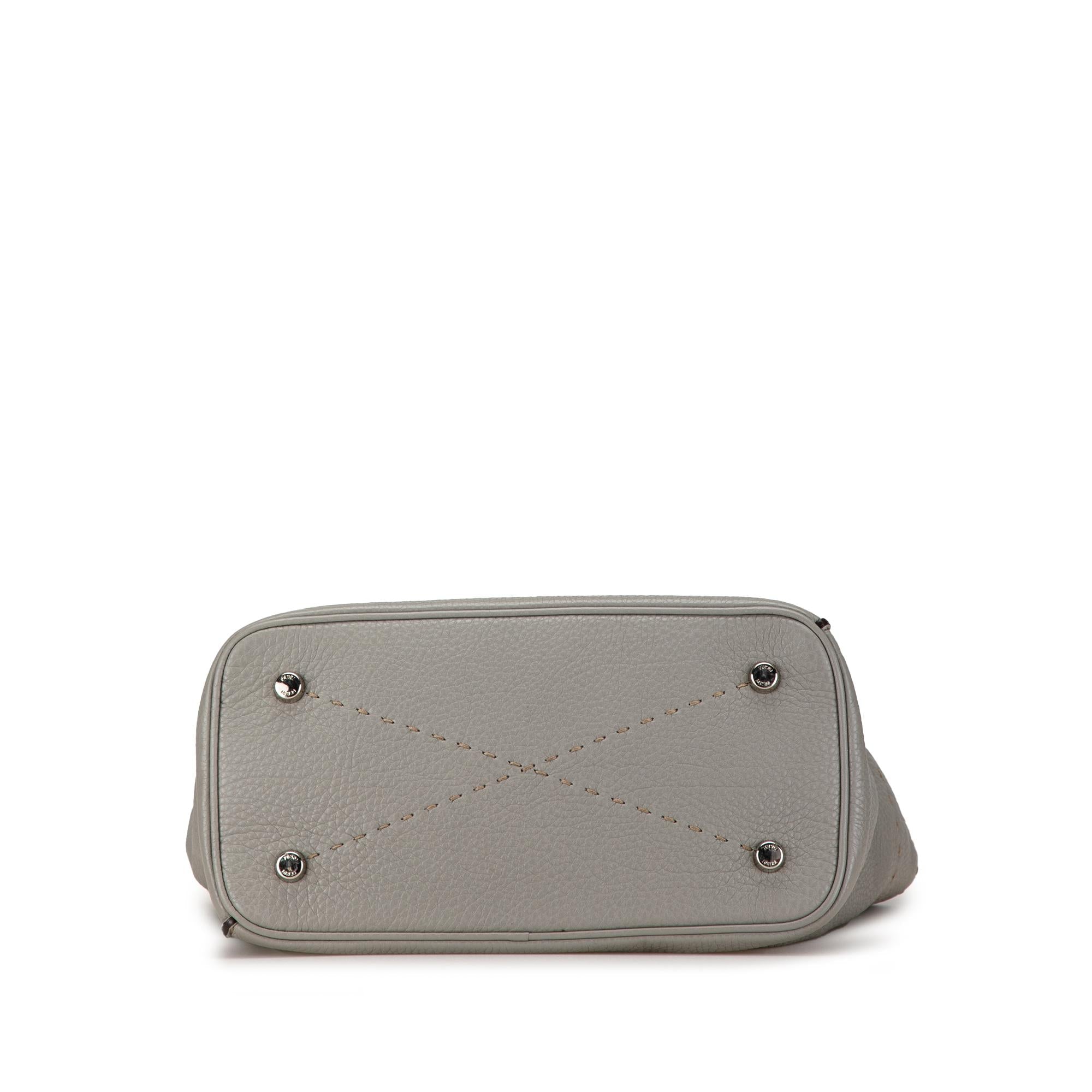 Fendi Leather Selleria Anna Satchel (SHG-olUVO5)