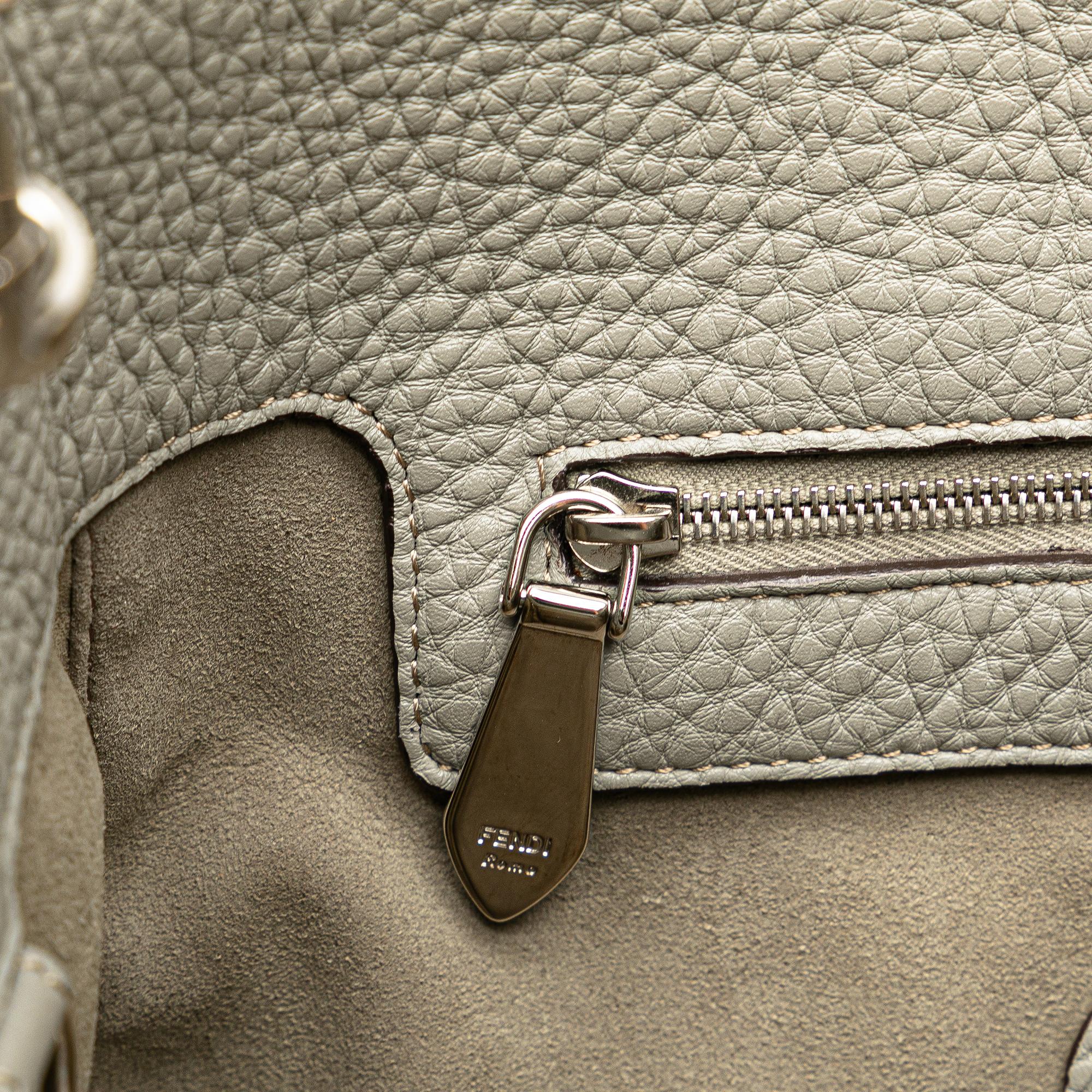 Fendi Leather Selleria Anna Satchel (SHG-olUVO5)