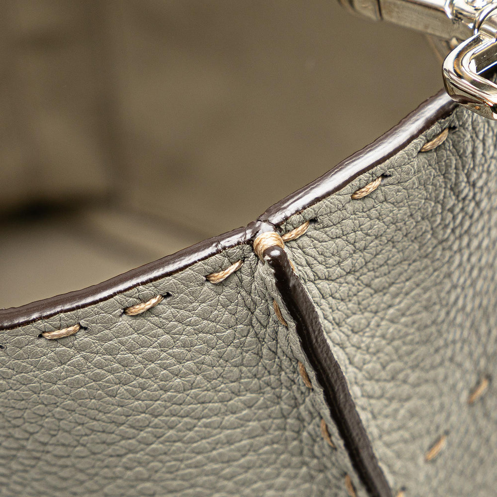 Fendi Leather Selleria Anna Satchel (SHG-olUVO5)