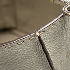 Fendi Leather Selleria Anna Satchel (SHG-olUVO5)
