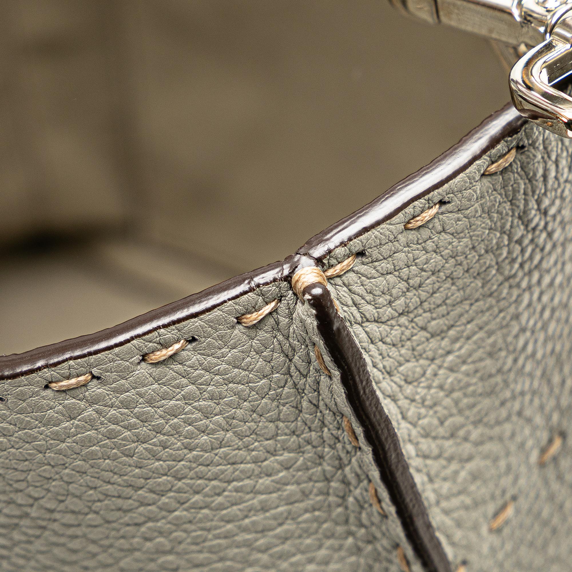 Fendi Leather Selleria Anna Satchel (SHG-olUVO5)