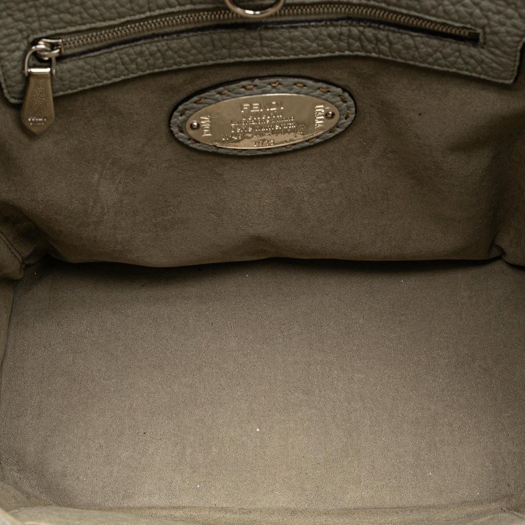 Fendi Leather Selleria Anna Satchel (SHG-olUVO5)