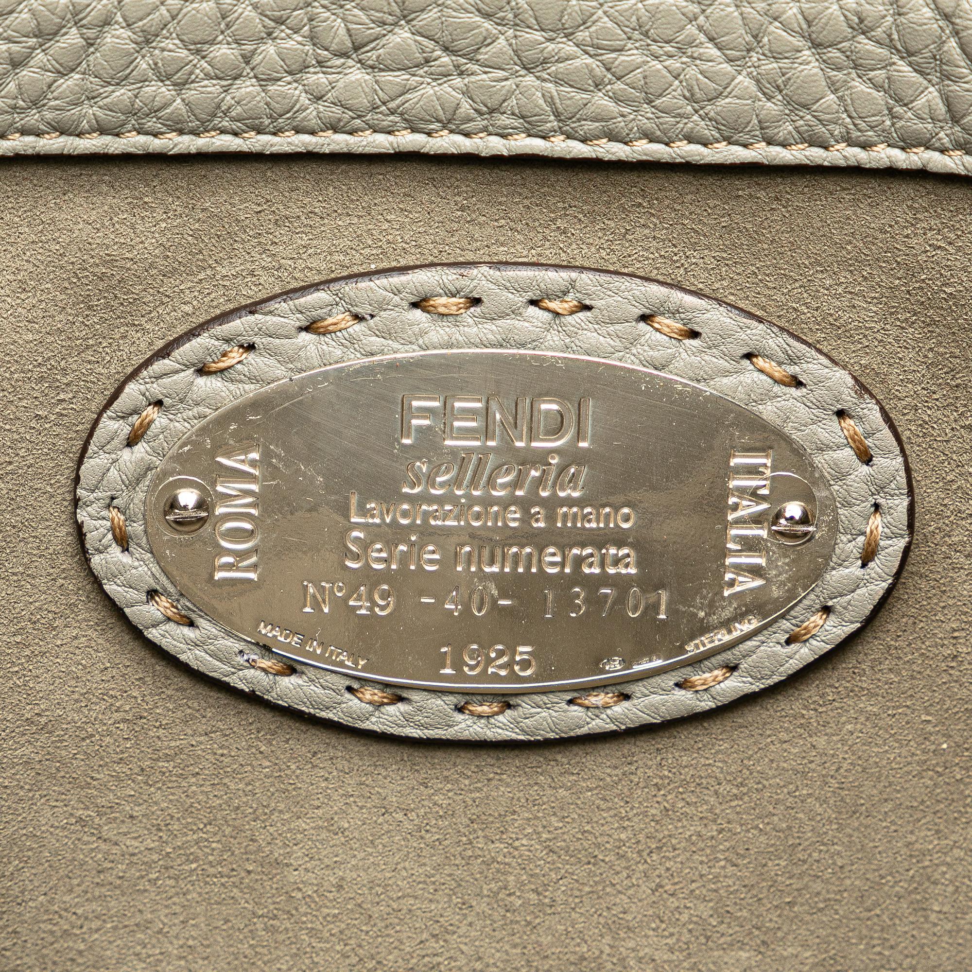 Fendi Leather Selleria Anna Satchel (SHG-olUVO5)
