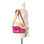 Fendi Leather Selleria Baguette Satchel (SHG-1sC4pj)