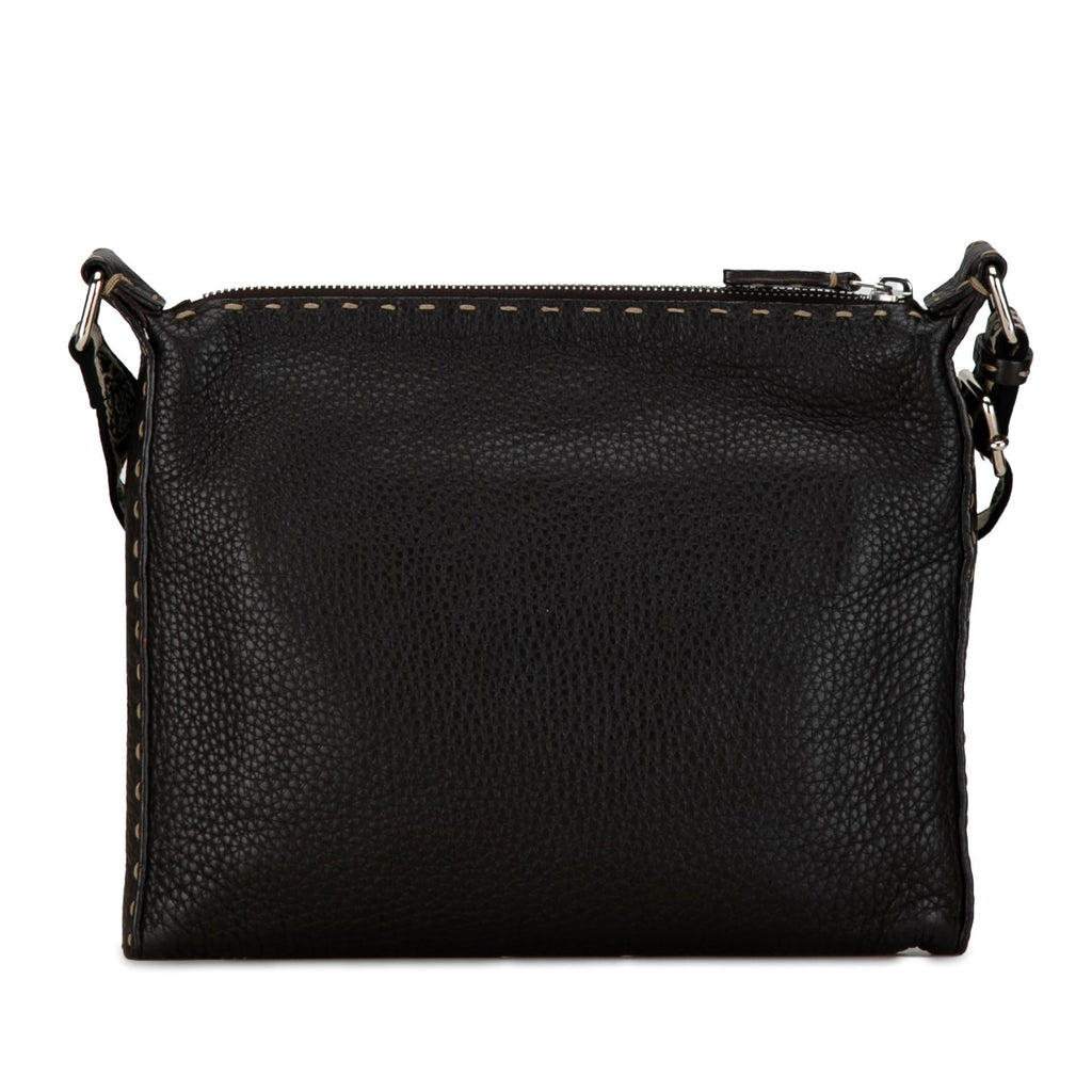 Fendi Leather Selleria Crossbody (SHG-w68jgn)