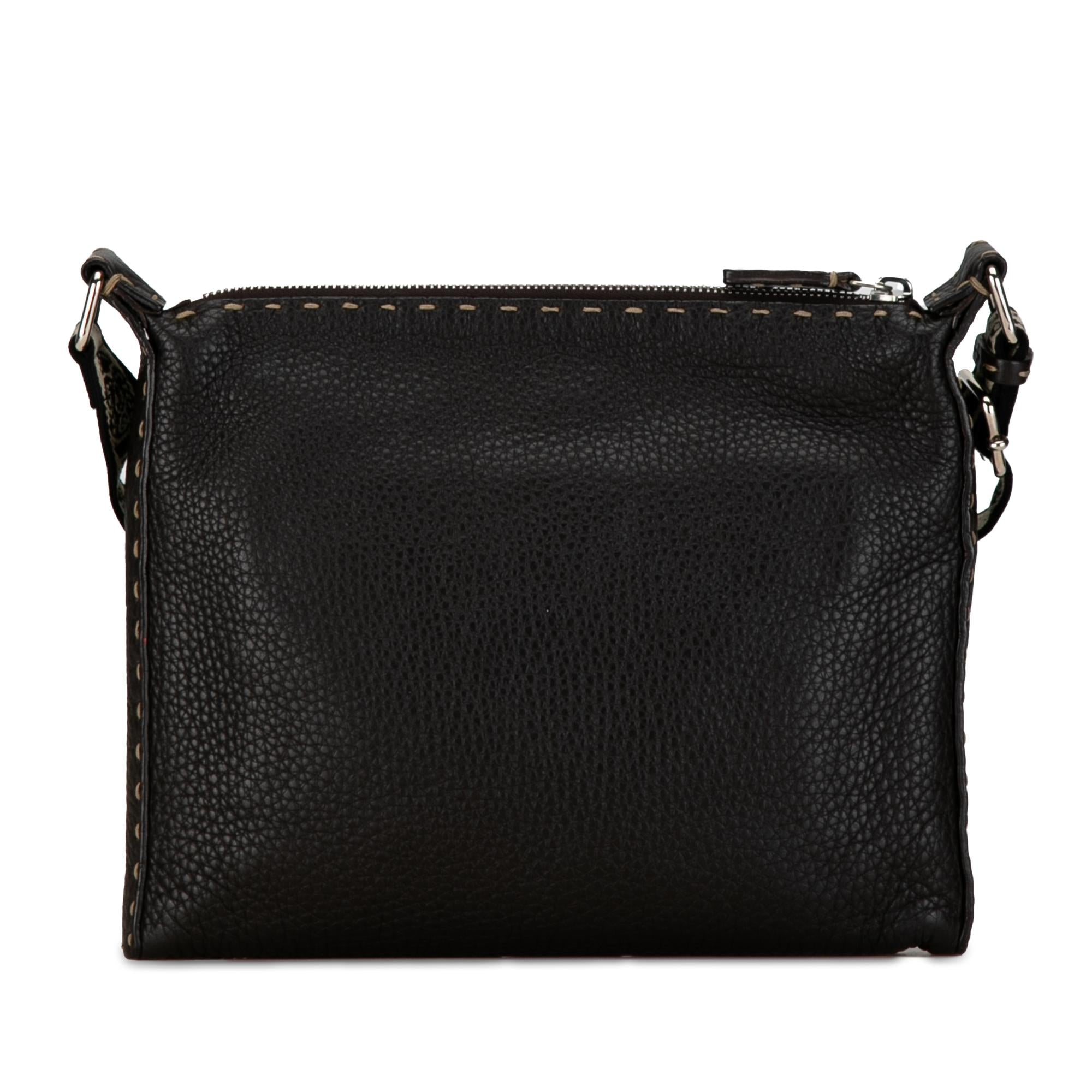 Fendi Leather Selleria Crossbody (SHG-w68jgn)