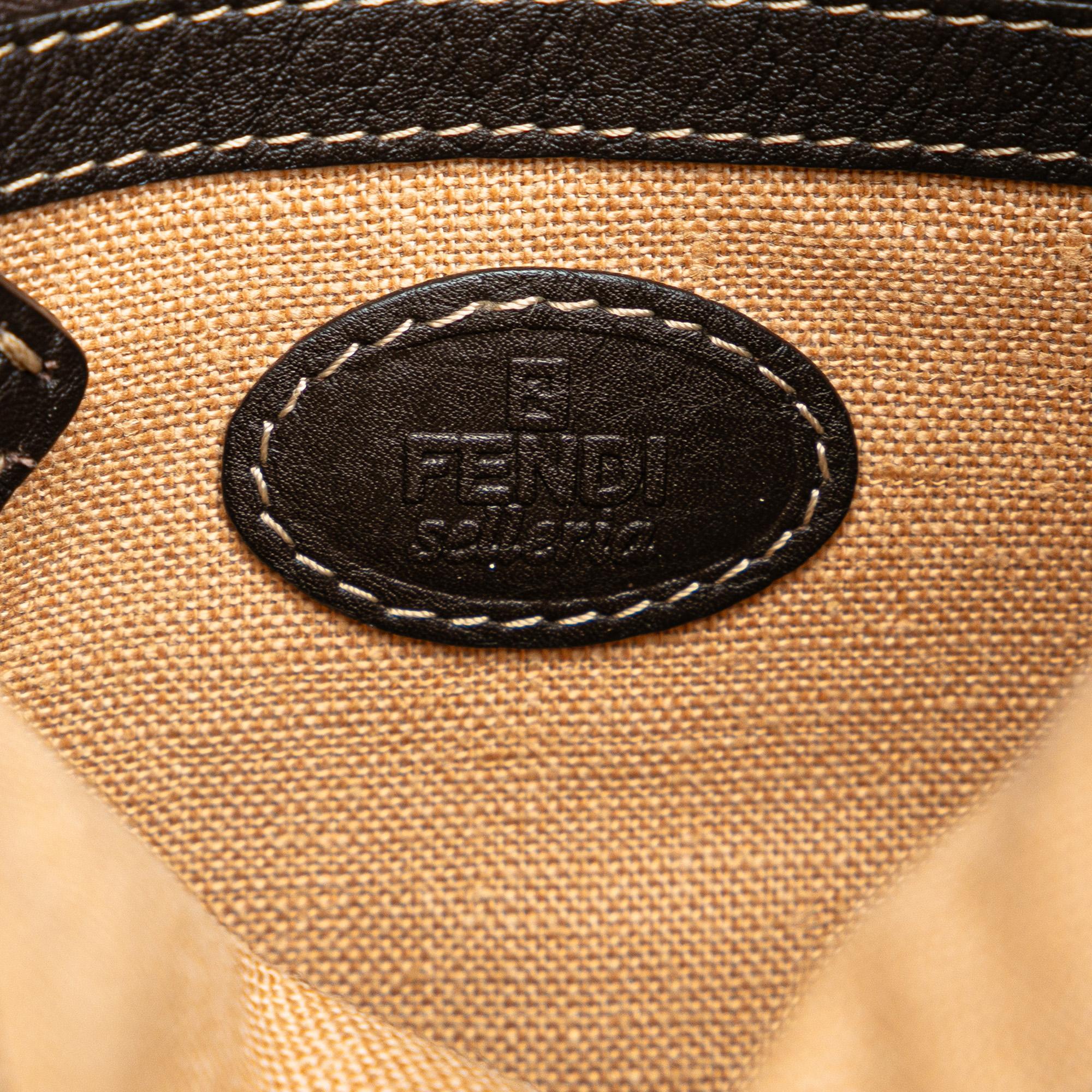 Fendi Leather Selleria Crossbody (SHG-w68jgn)