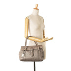 Fendi Leather Selleria Linda Handbag (SHG-kPApcq)