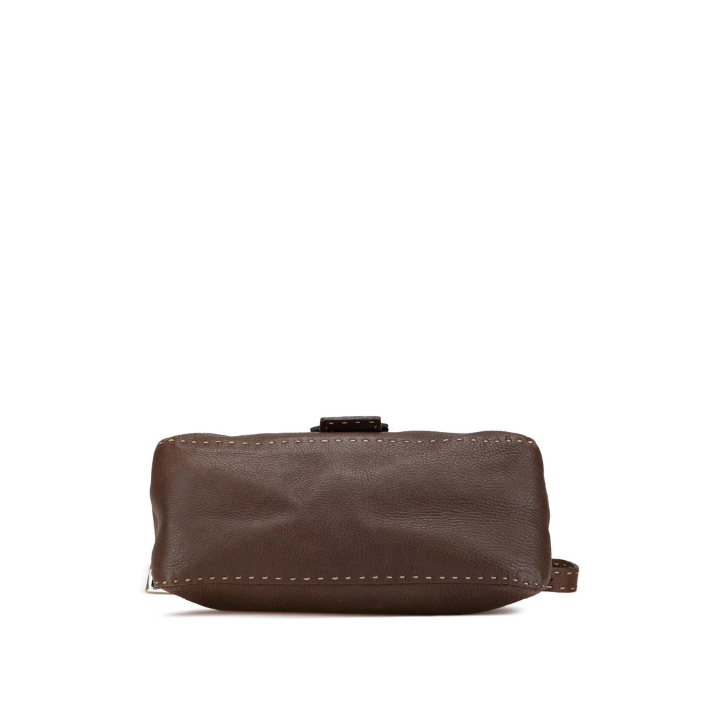 Fendi Leather Selleria Mamma Forever Shoulder Bag