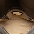 Fendi Leather Selleria Mamma Forever Shoulder Bag