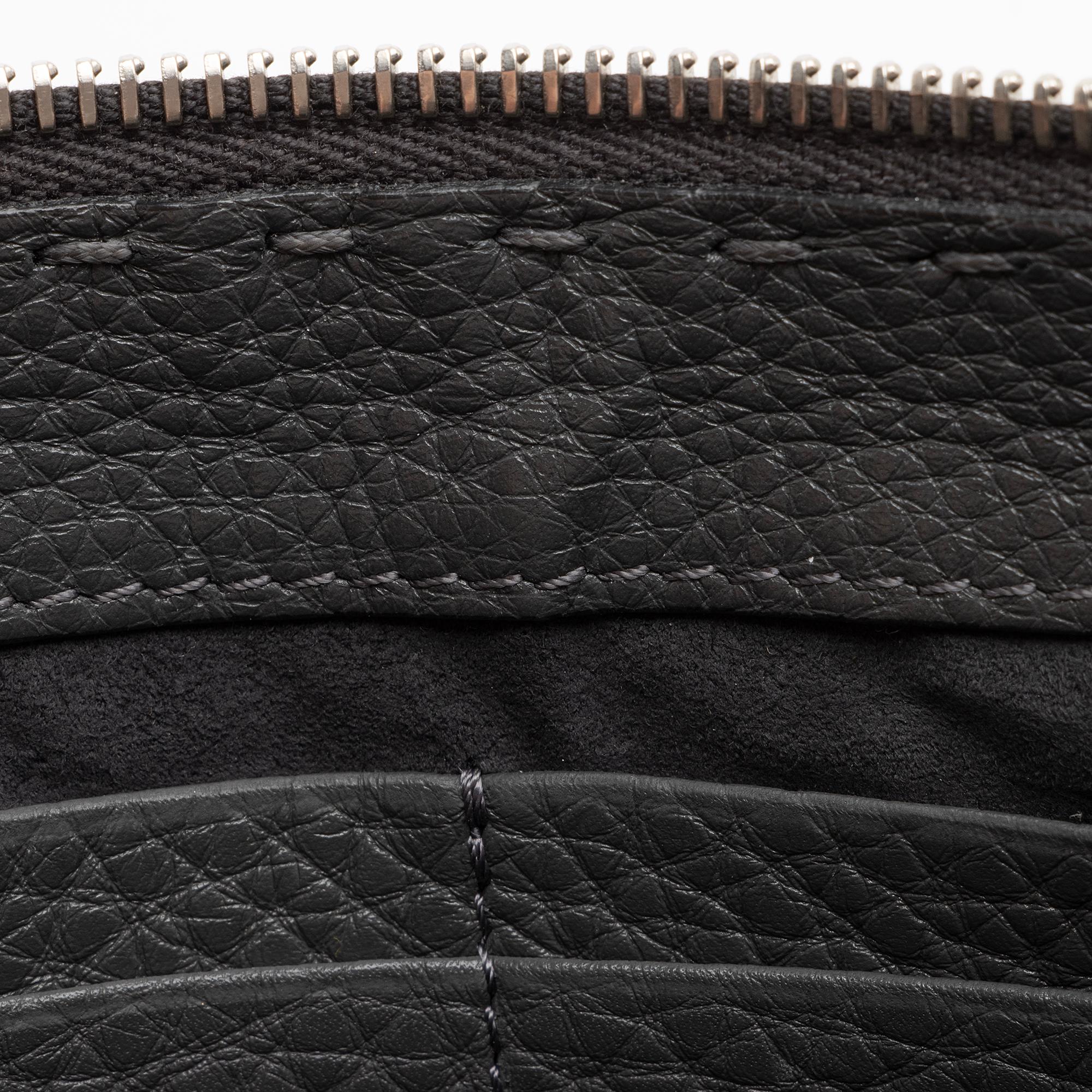 Fendi Leather Selleria  Monster Clutch (SHF-hyUZqB)