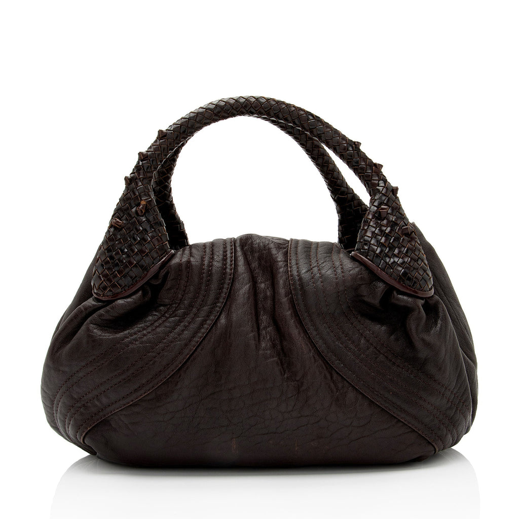 Fendi Leather Spy Baby Satchel (SHF-gPwLc8)
