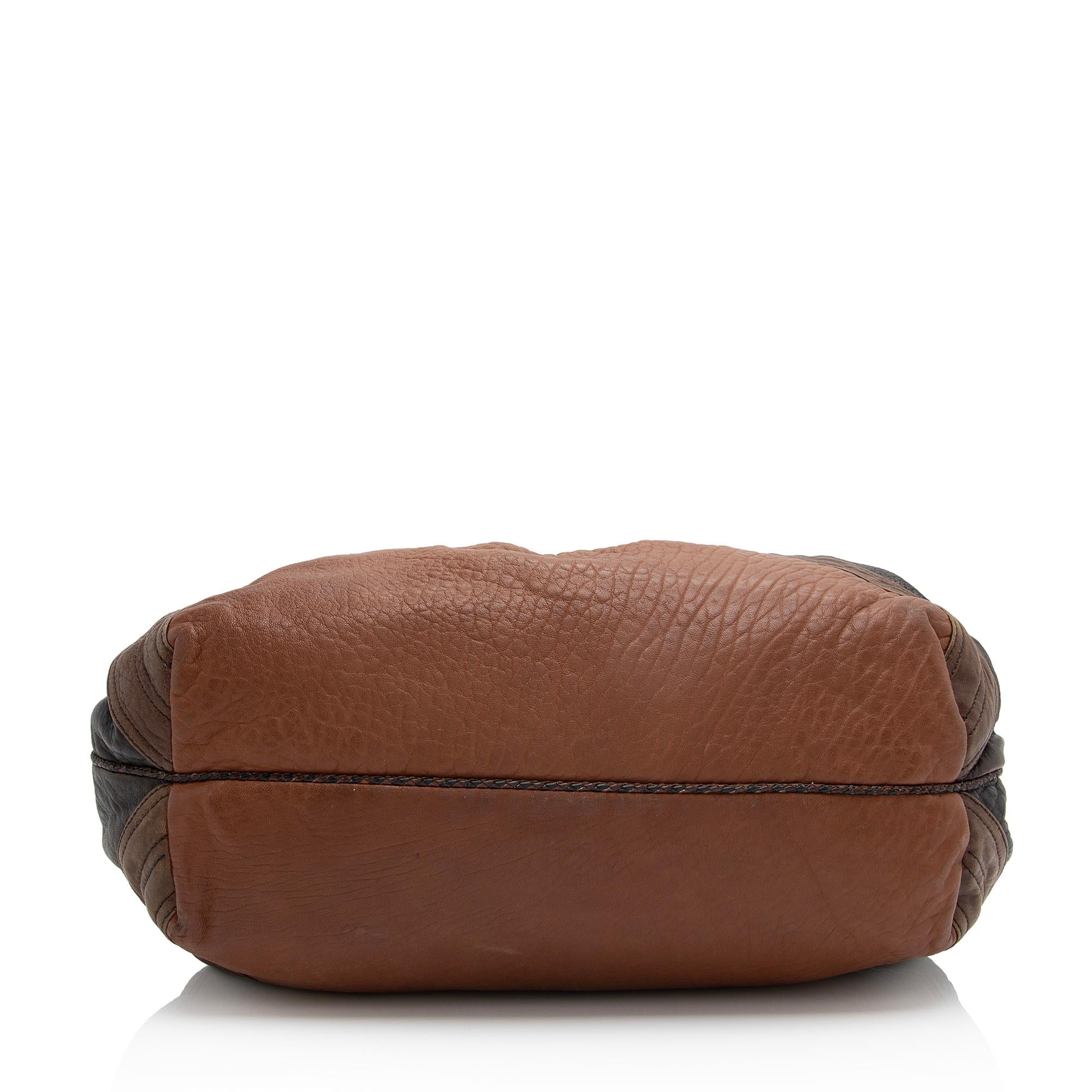 Fendi Leather Spy Satchel (SHF-23172)