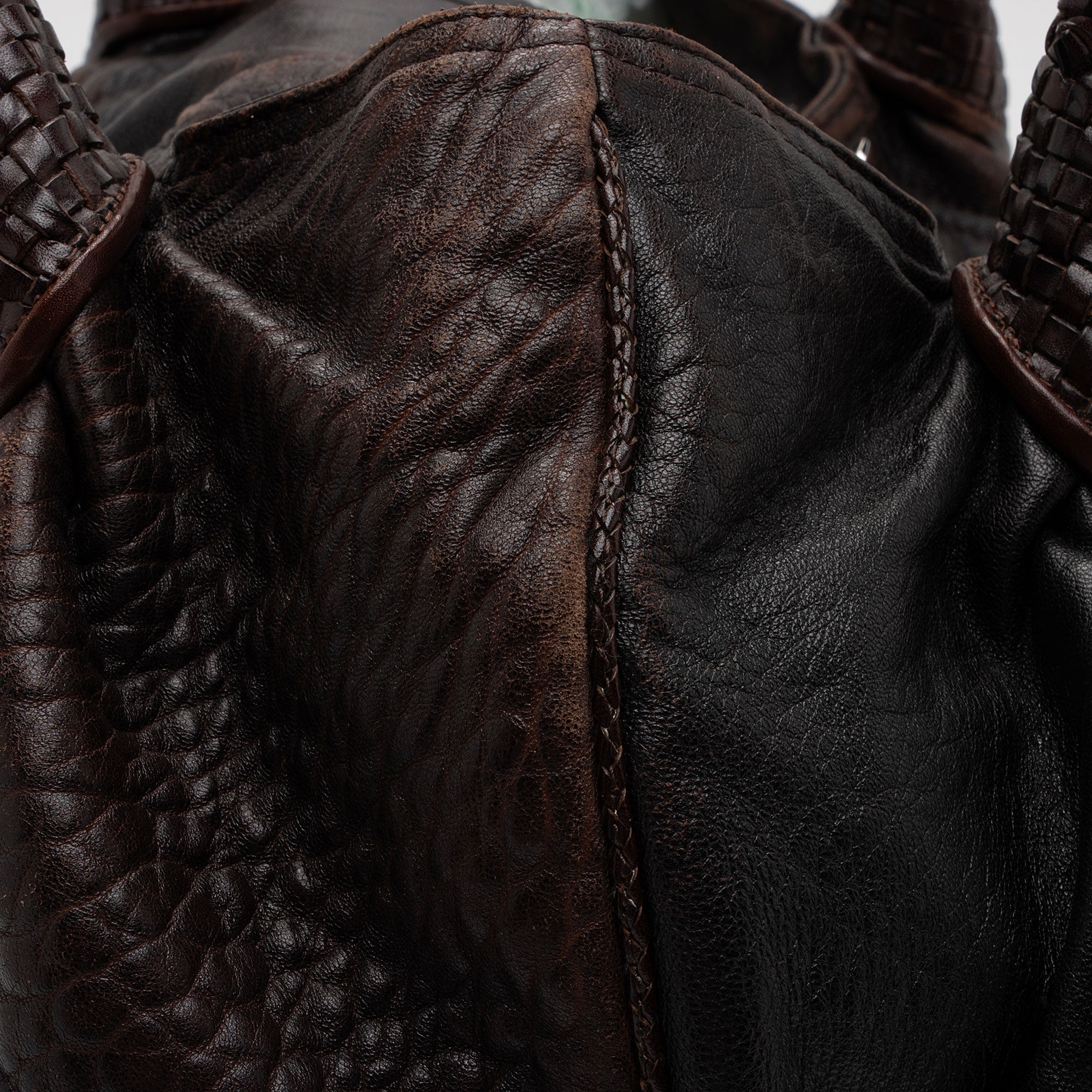 Fendi Leather Spy Satchel (SHF-1314Gg)