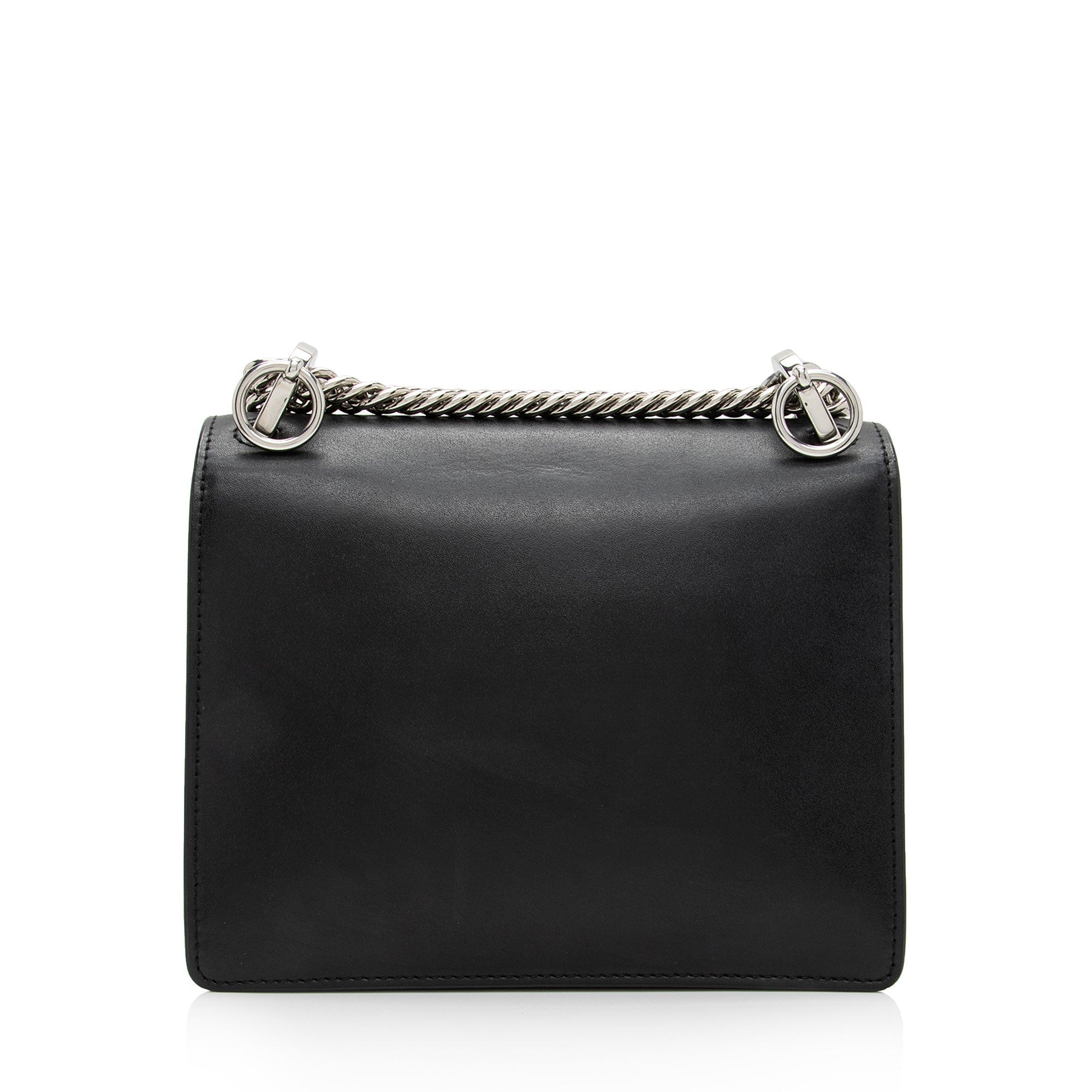 Fendi Leather Studded Kan I Small Shoulder Bag (SHF-HruO3c)