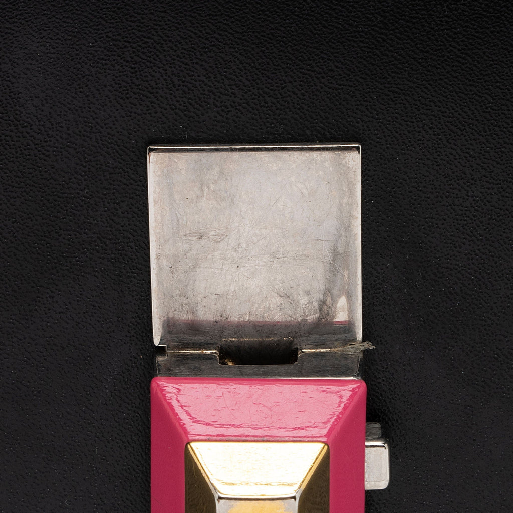 Fendi Leather Studded Kan I Small Shoulder Bag (SHF-HruO3c)