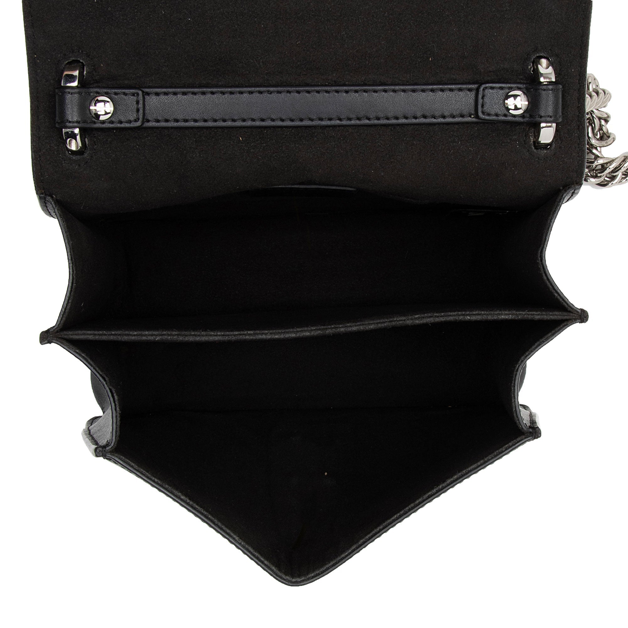 Fendi Leather Studded Kan I Small Shoulder Bag (SHF-HruO3c)