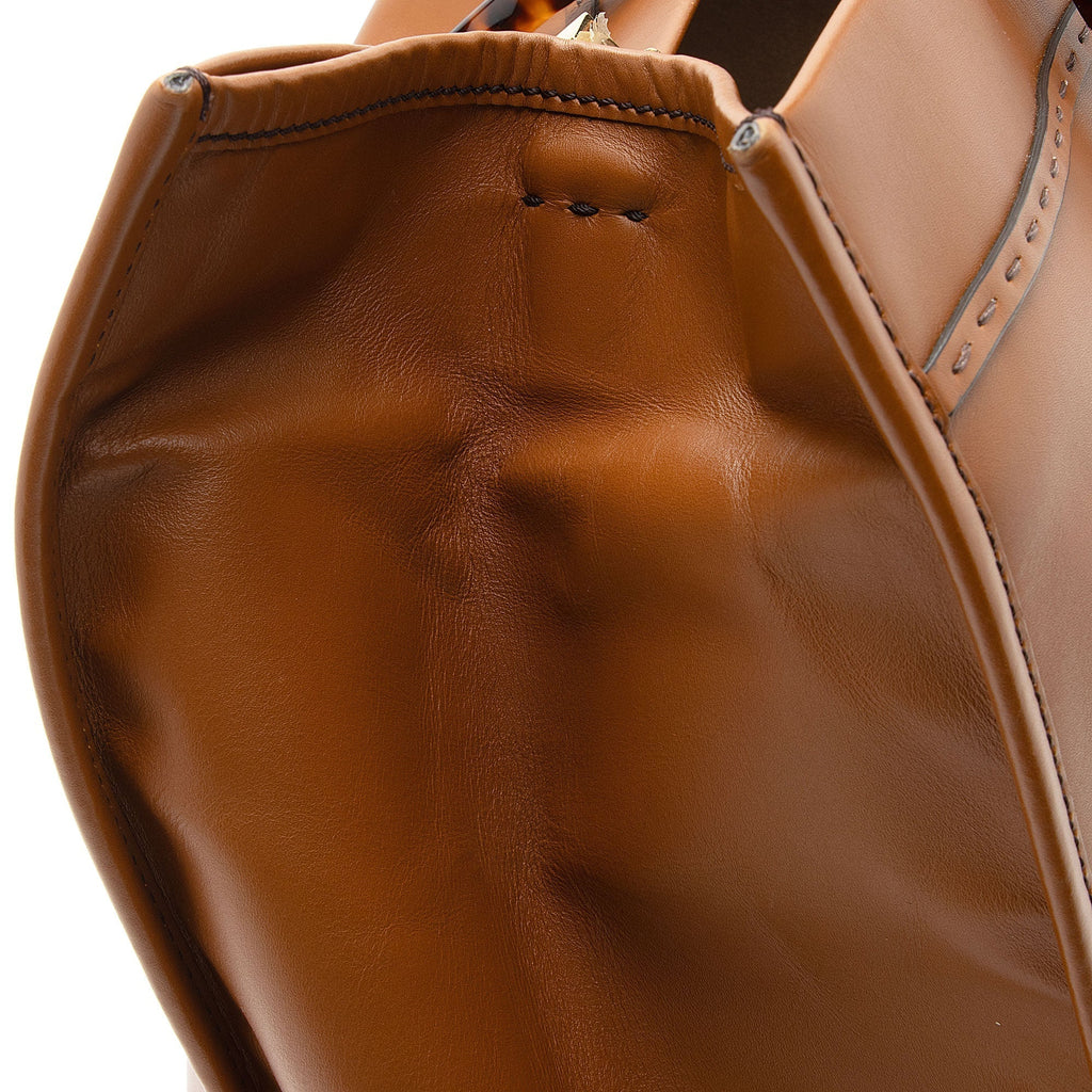 Fendi Leather Sunshine Large Shopper Tote (SHF-H9Z314)