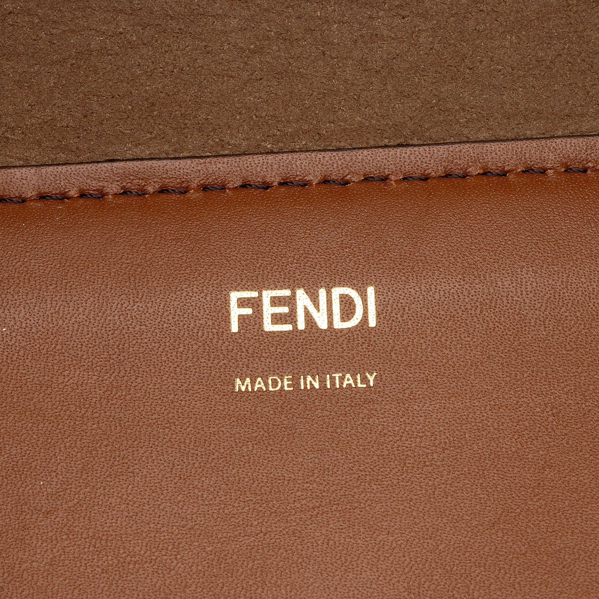 Fendi Leather Sunshine Large Shopper Tote (SHF-H9Z314)